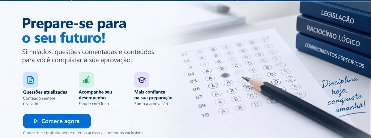 Simulados e questões da FETE Concursos